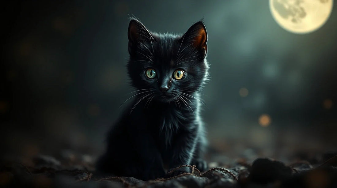 4K HD cute little kitten