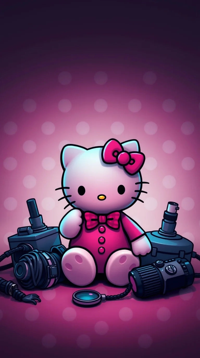 Hello Kitty background for laptop and iPhone in high resolution, Free, 4k Wallpapers