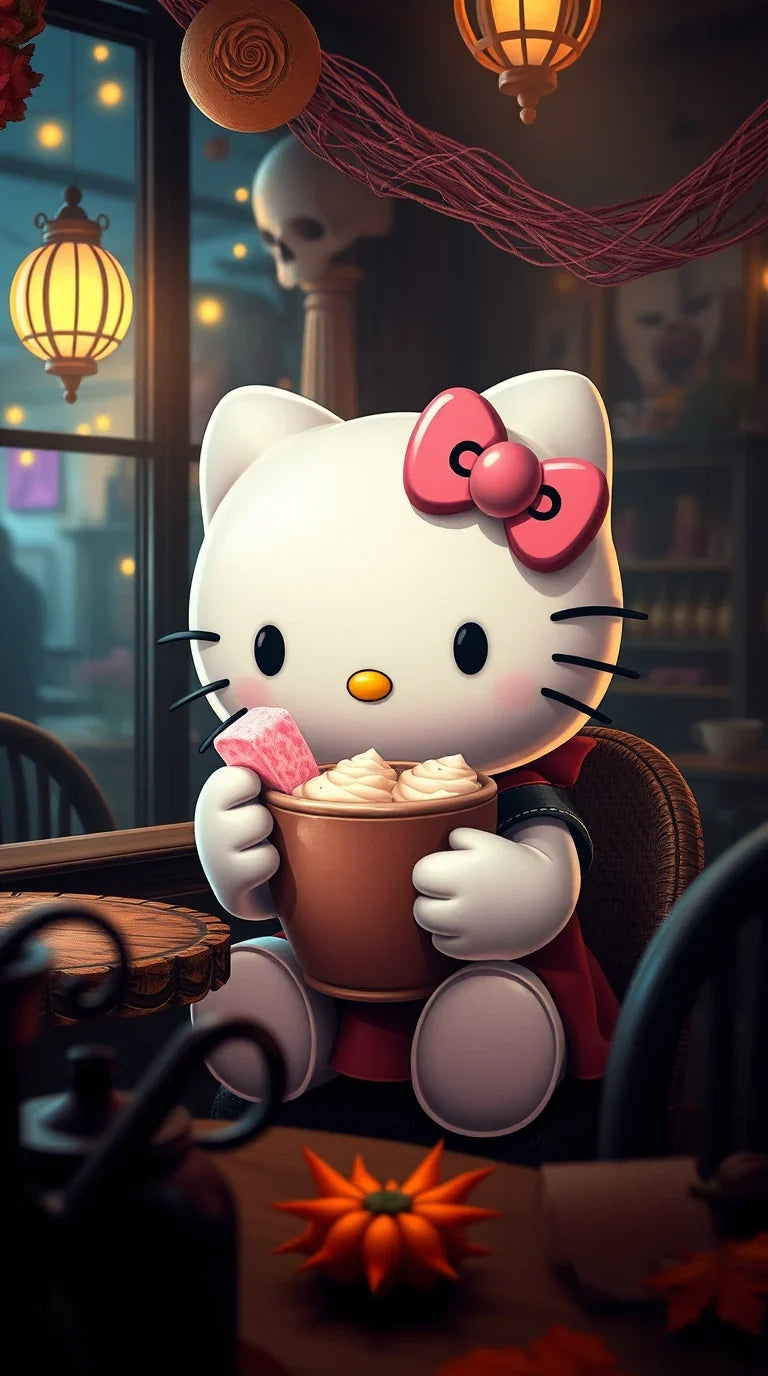 4K Hello Kitty wallpaper