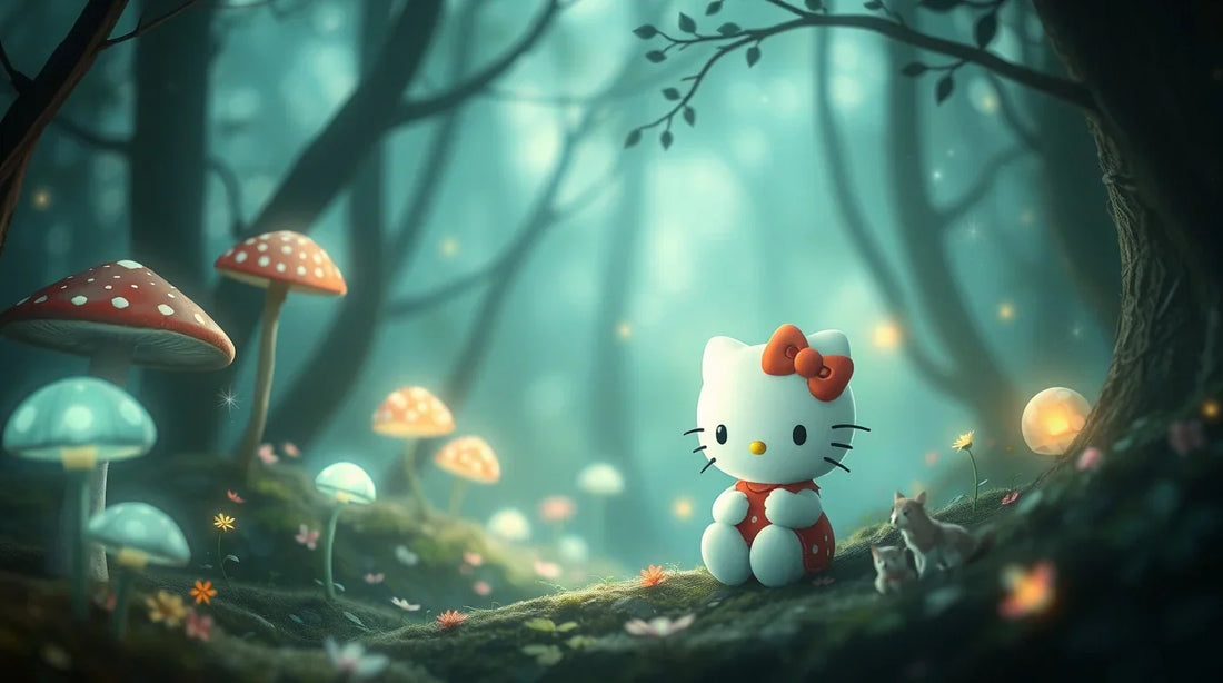 Light pink Hello Kitty wallpaper