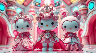 4K Pink Hello Kitty Bow Wallpaper Download
