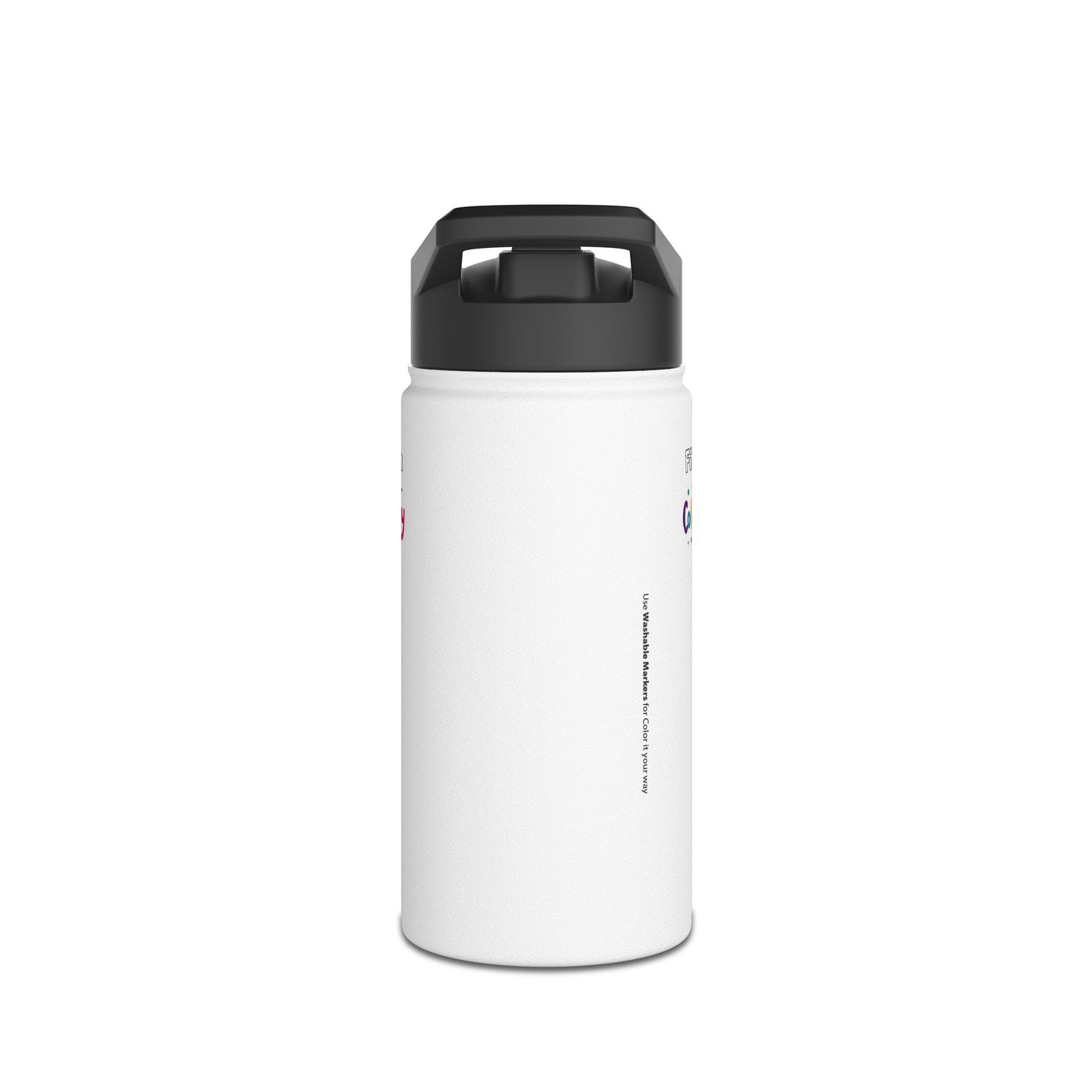 Chucky Coloring Water Bottle | Spooky Halloween Activity | Eco-Friendly Stainless Steel | Reduces Screen Time