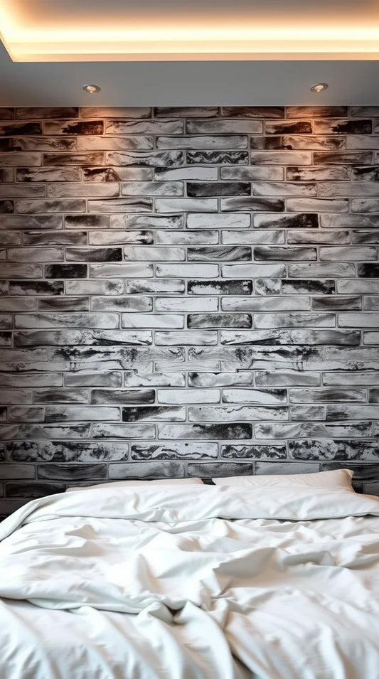 Cozy bedroom lighting with LED strips, pendant lights, and warm ambient glow