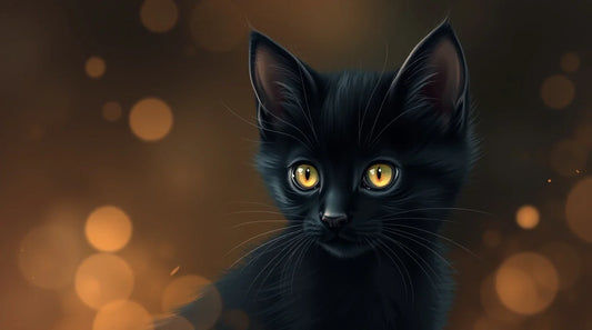4K HD chibi kitten