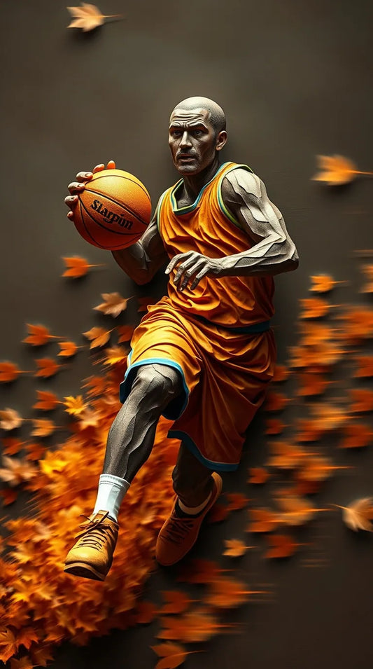 HD anime-style Aomine basketball wallpaper, free download for mobile & PC.
