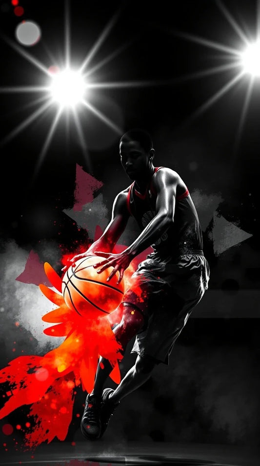 A free-to-download 3D basketball wallpaper in high resolution.