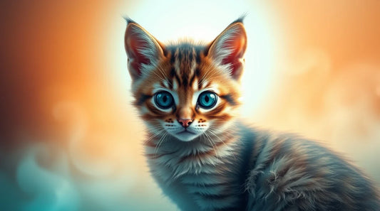 4K cat cover photo for Facebook