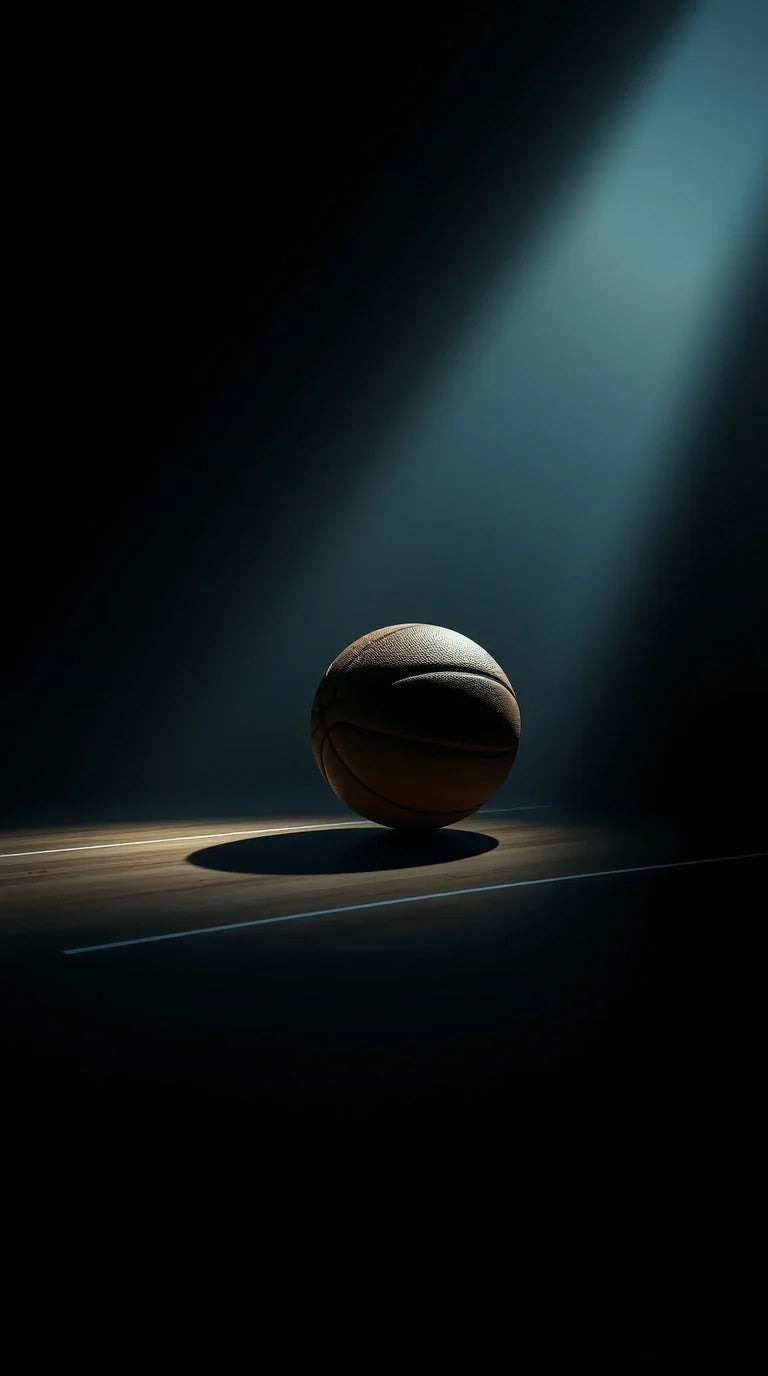 A stylish and high-resolution Basketball wallpaper for phone backgrounds.