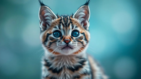 4K Floral Cat Wallpaper Download