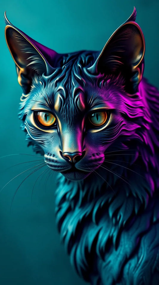 Tiny cutest kitten wallpaper on iPhone