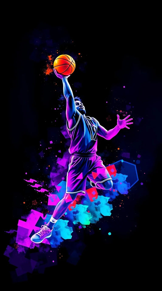 A high-resolution Nike basketball wallpaper for desktop users.