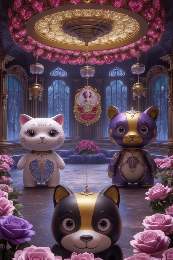 Kawaii Friends 4k high resolution wallpaper for free