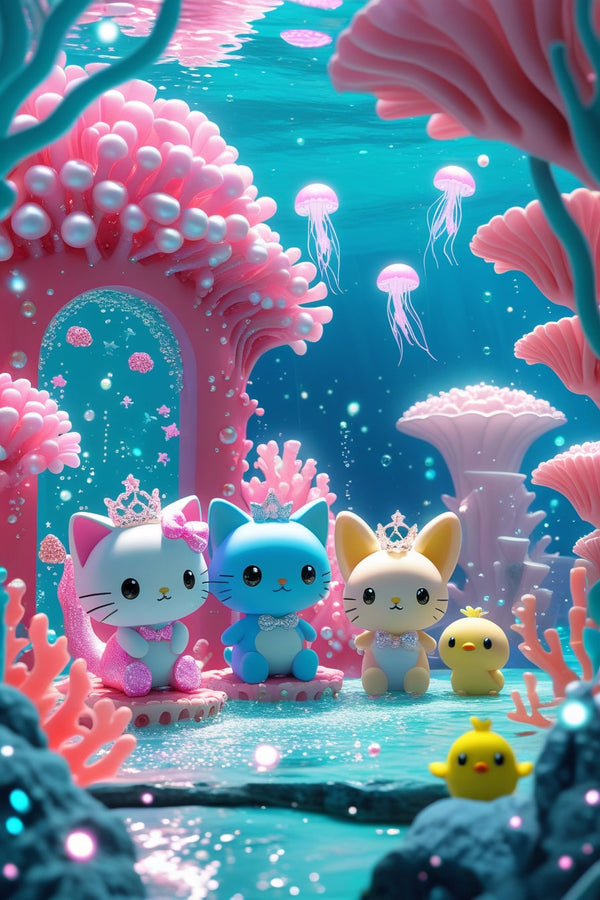 Cute Hello Kitty HD animated wallpaper free for Laptops