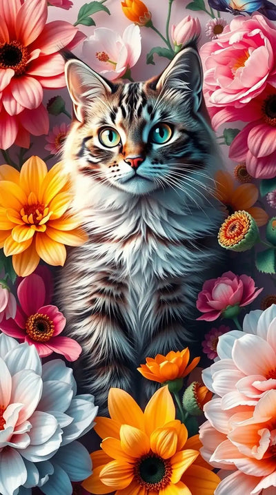 iPad Silly Kitten Wallpaper