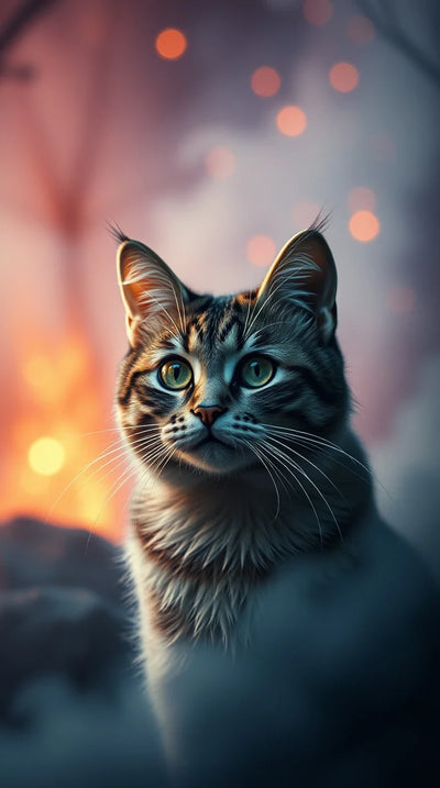 Free Small Cute Kitty Wallpaper