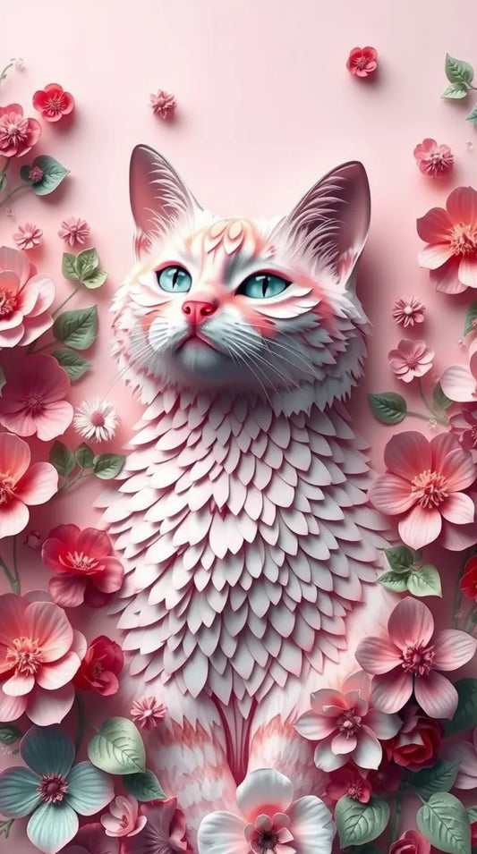 Super kitty wallpaper on iPad