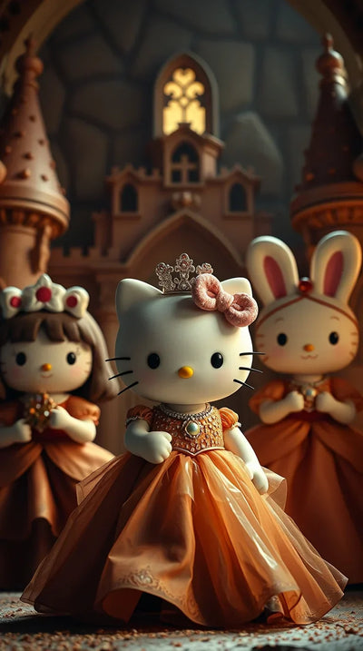 Free Black Hello Kitty Wallpaper for Phone