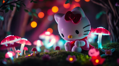 Free Blue Hello Kitty Wallpaper