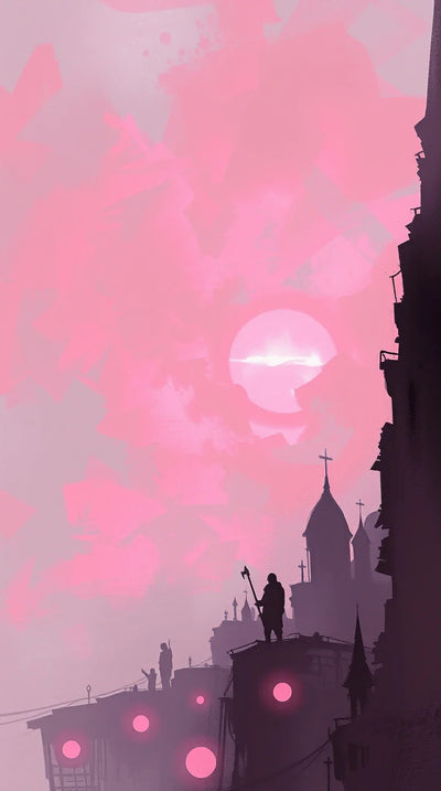 4K HD Calm Sunset Background