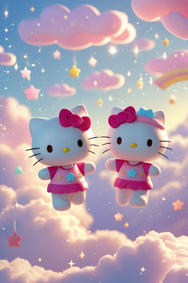 Cute Hello Kitty Phone Wallpaper 4K Resolution