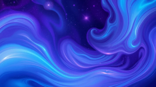 Download luxurious mystique teal painting