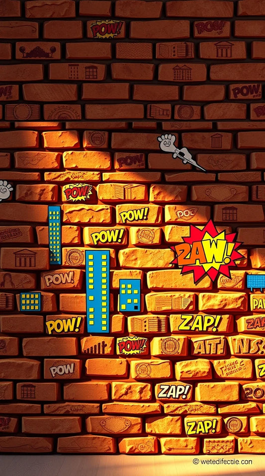 An escape room setup for kids with fun puzzles and thematic décor.