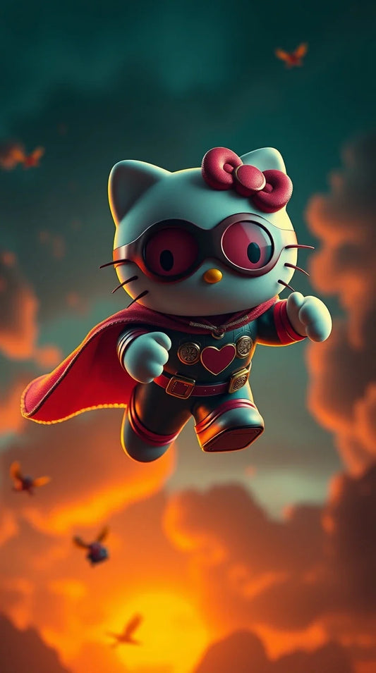 4K Hello Kitty and friends wallpaper with names