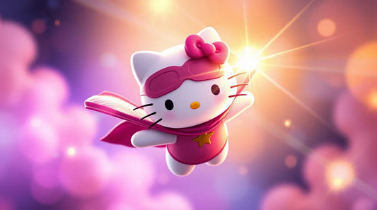 Hello Kitty and Spiderman HD wallpaper
