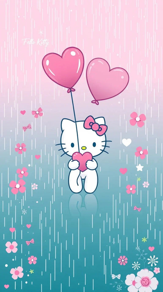 4K Hello Kitty background for high-definition screens