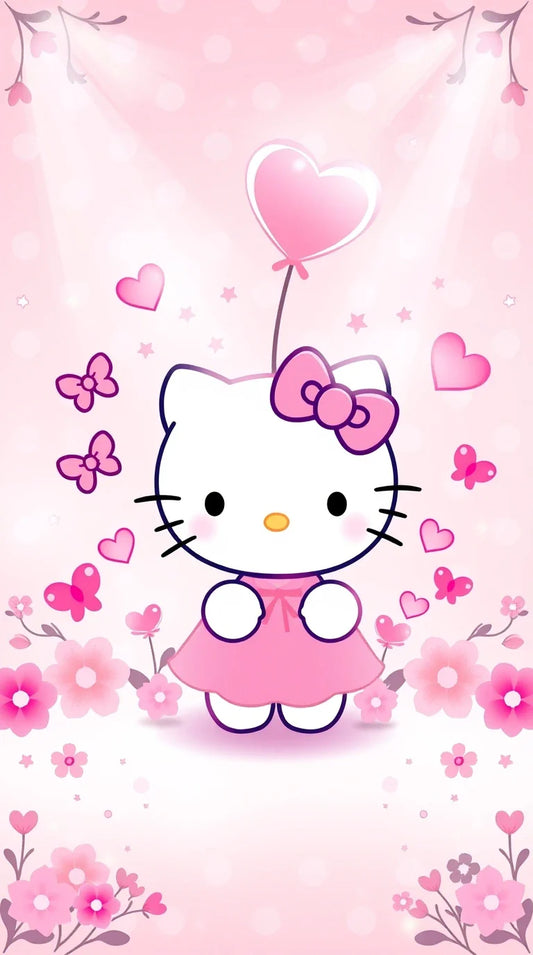 HD Hello Kitty background for computer in high definition
