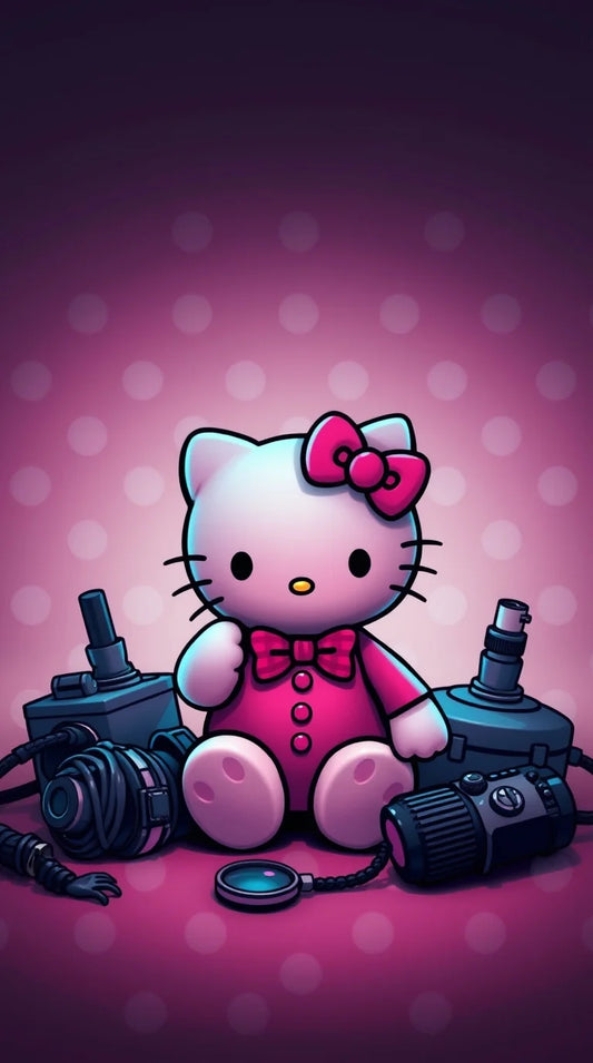 Hello Kitty background for laptop and iPhone in high resolution, Free, 4k Wallpapers