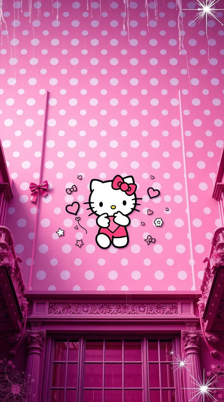 HD Hello Kitty backgrounds for a crisp and clear display, 4k Free wallpapers