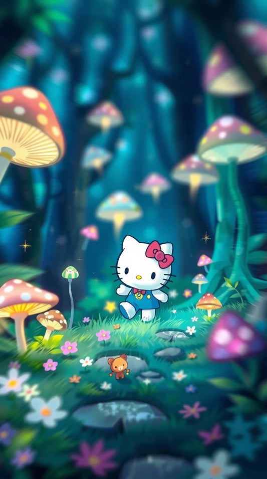 Hello Kitty computer background