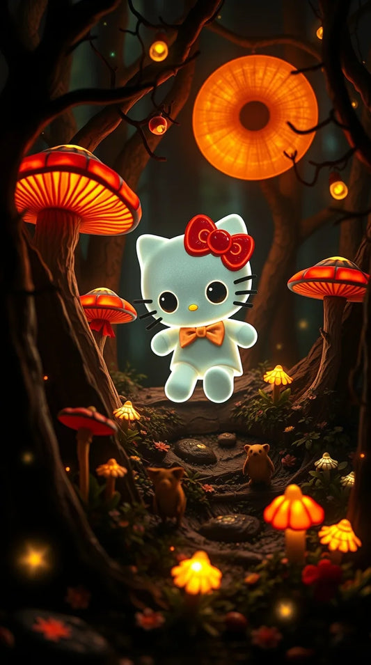 4K cute Hello Kitty