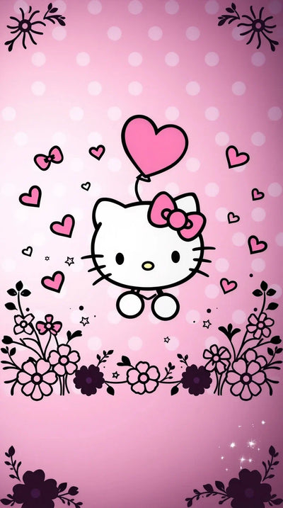 Free Hello Kitty Halloween Background Cute