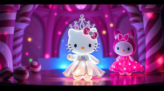 4K Hello Kitty love wallpaper