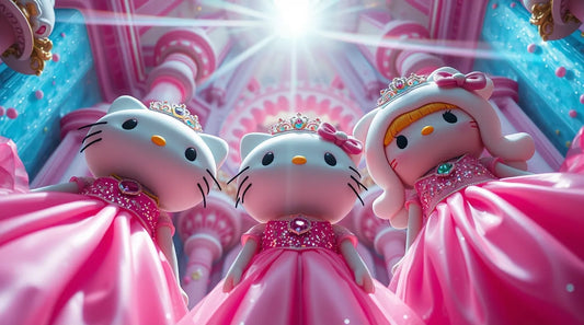 Hello Kitty pattern wallpaper