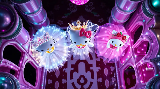 4K romantic aesthetic Hello Kitty wallpaper