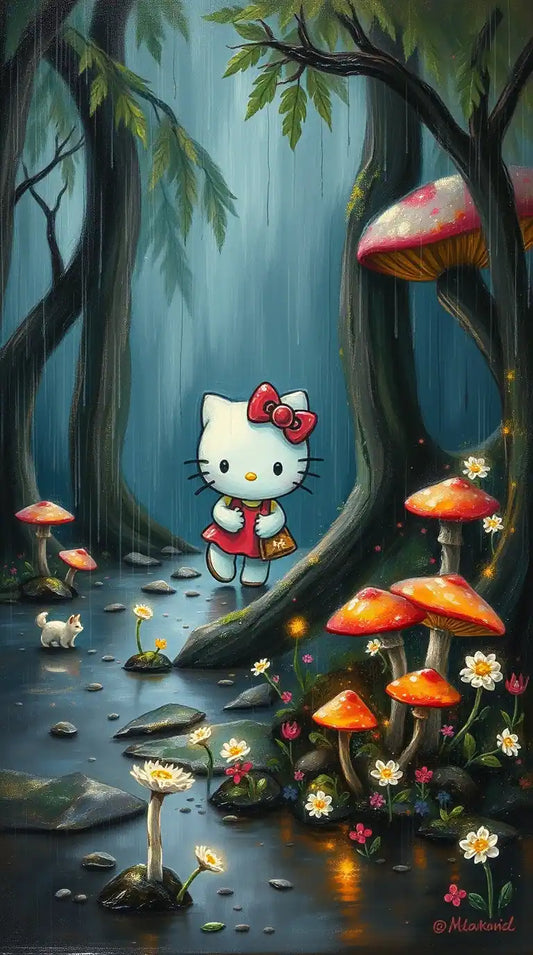 Free Hello Kitty kids wallpaper