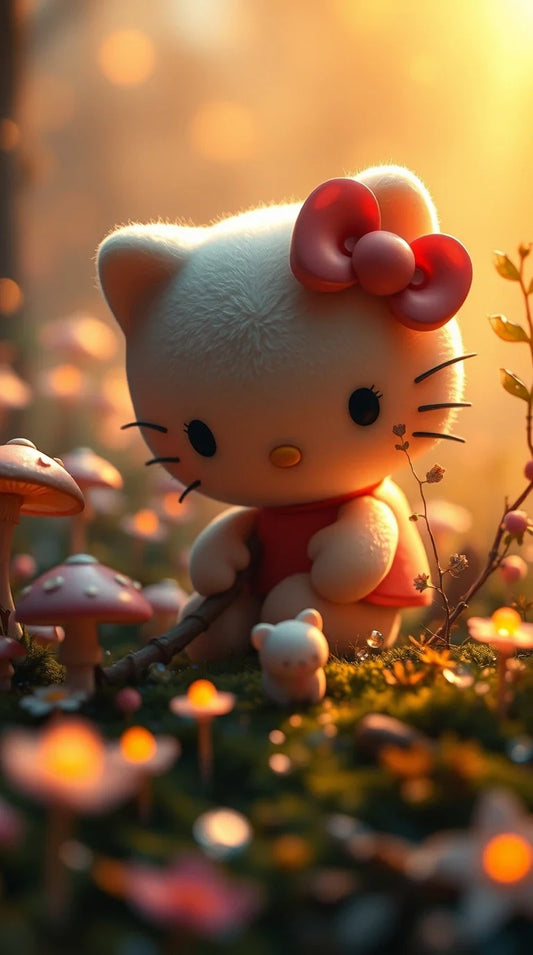 Free Hello Kitty iPhone wallpaper
