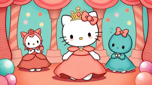 Kawaii Hello Kitty and friends wallpaper