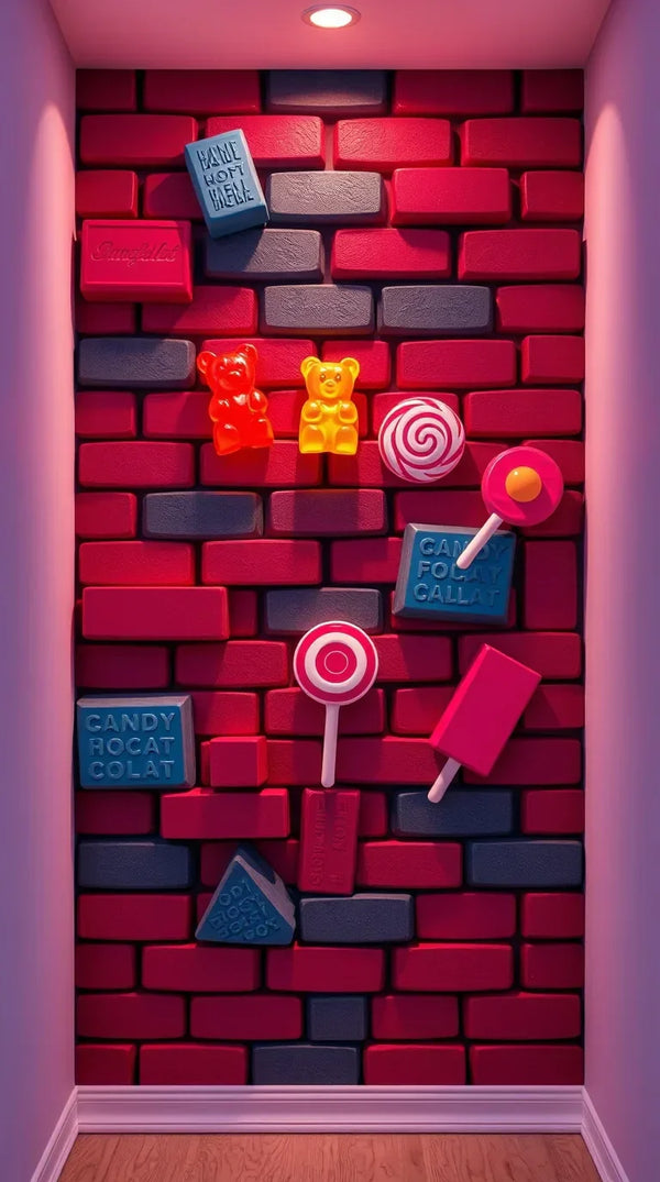 Kids Play Room Ideas 3D Brick