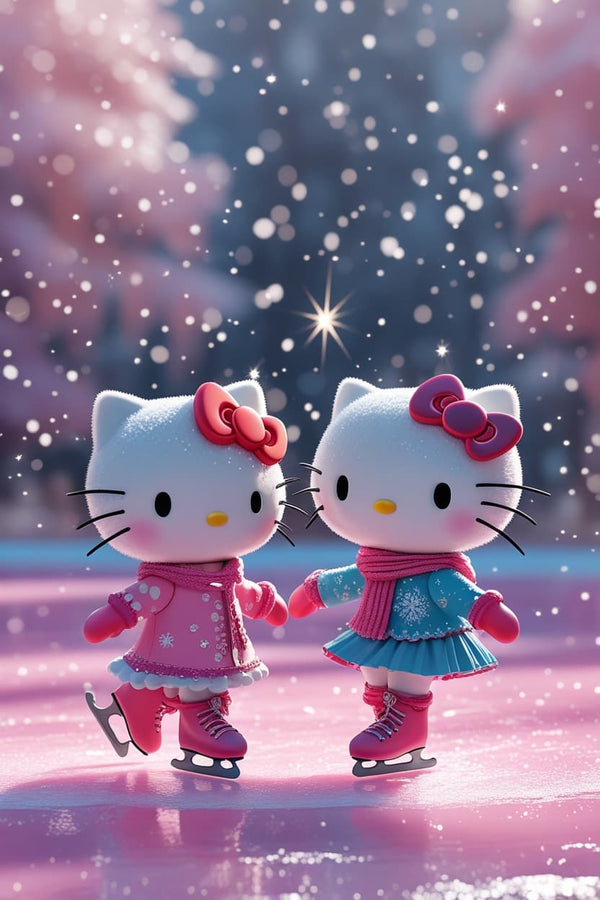 Phone Wallpaper Hello Kitty 4K