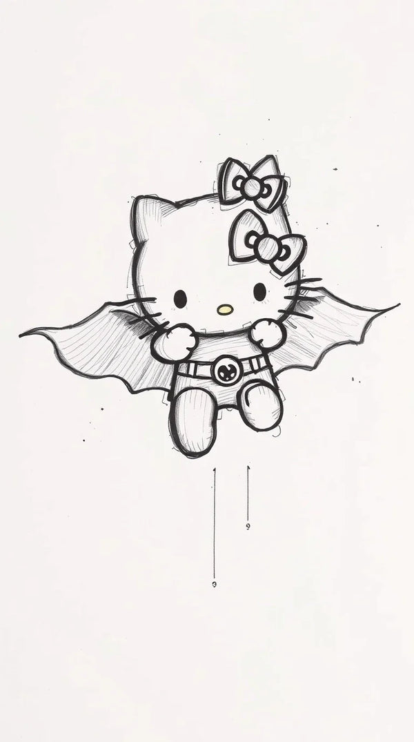 3D Pink Hello Kitty Desktop Wallpaper Download