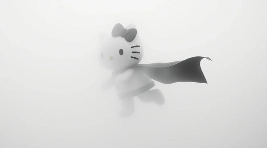 Pink Hello Kitty bow PNG