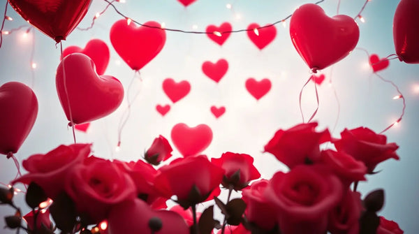 4K Wallpaper for iPad - Valentine’s Day Roses