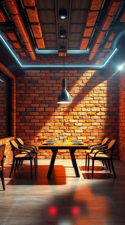 3D Wallpaper Dining Room Ideas
