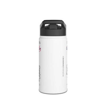 Rainbow Friends & Adventure Time Coloring Water Bottle | Fill with Blue, Green & Purple Designs | Eco-Friendly Stainless Steel | Reduces Screen Time