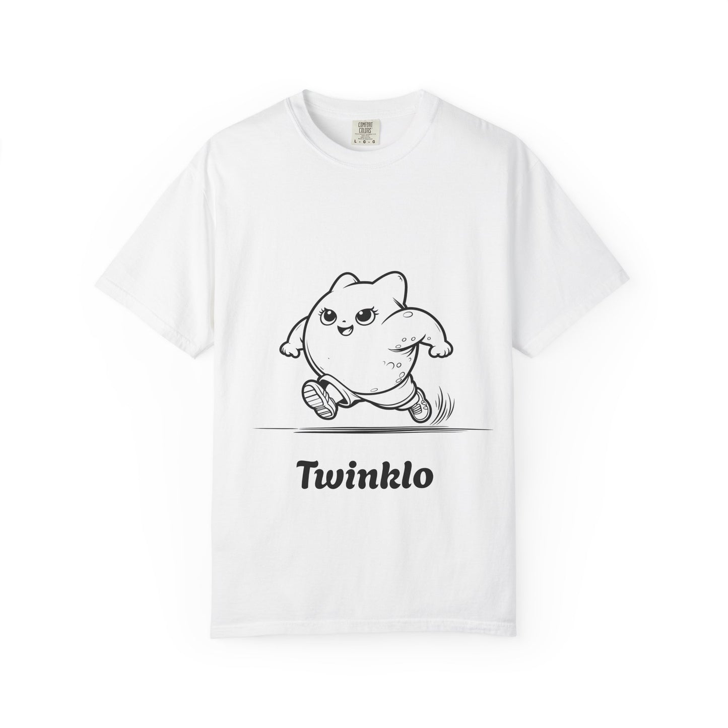 Twinklo Cartoon T-Shirt – Fun Graphic Tee for Kids & Men | Unisex Birthday Gift | Wide Collar