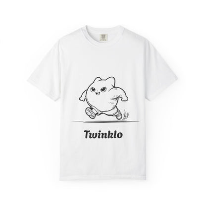 Twinklo Cartoon T-Shirt – Fun Graphic Tee for Kids & Men | Unisex Birthday Gift | Wide Collar
